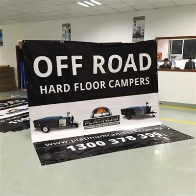 Zunanji PVC banner znak